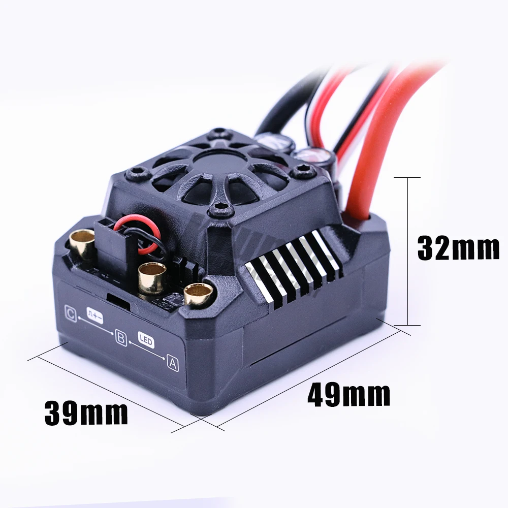 X team 3674 бесщеточный двигатель + EZRUN Max10 120A RTR ESC водонепроницаемый для 1/10 SCT грузовик