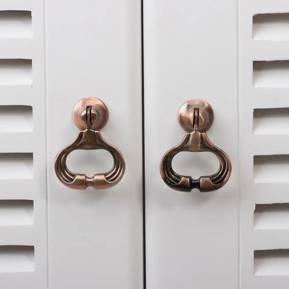Ручки для кухонного шкафа мебельный ящик двери цинковый сплав бронзовый и медный