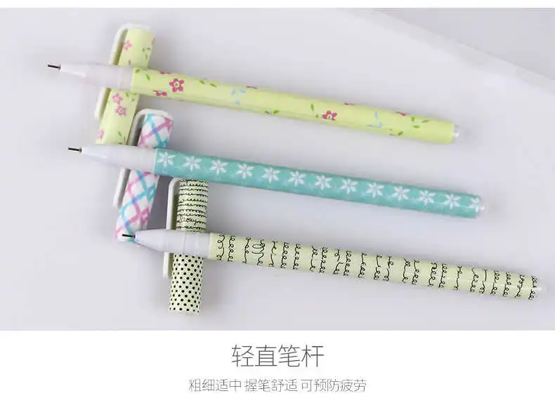 

10 Color Pen With Box Japanese And Korean Creative Stationery, Broken Flower, Watercolor Pen, Color Neutral Pen