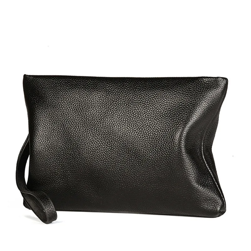 

2019 Leather Handbag Leather Business Handbag Large Capacity Handbag
