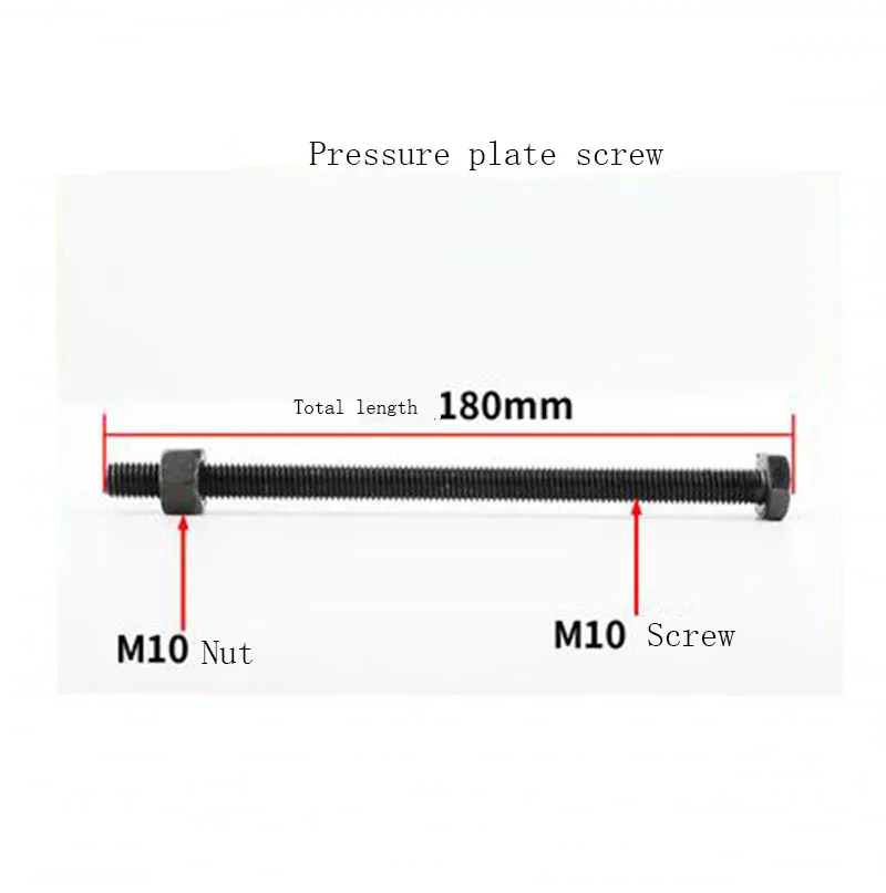 

1PC EDM Pressure Plate Bridge Plate Fixture Pressure Plate Clamp Screw M10 Wire Cutting Accessories