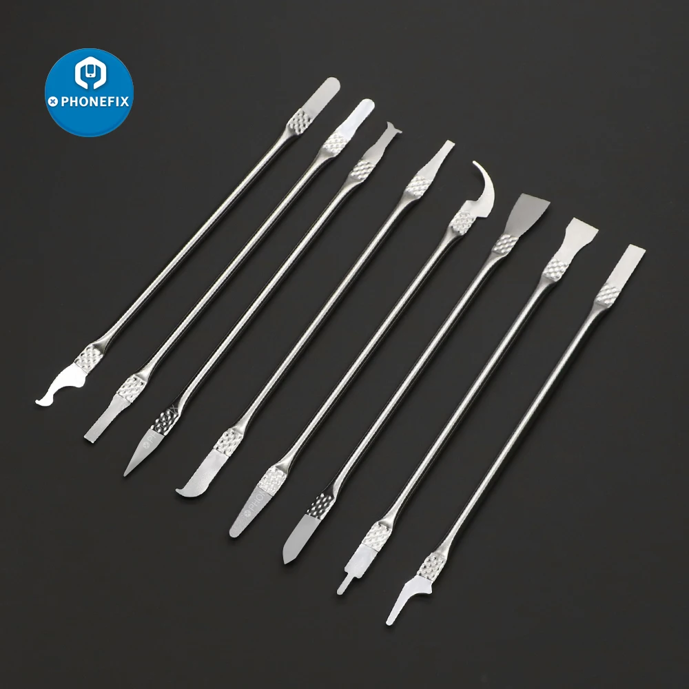 8 в 1, тонкое лезвие для ремонта микросхем, нож для посадки олова BGA, средство для удаления клея для мобильного телефона, компьютера, процессора, NAND, ремонт, ручные инструменты