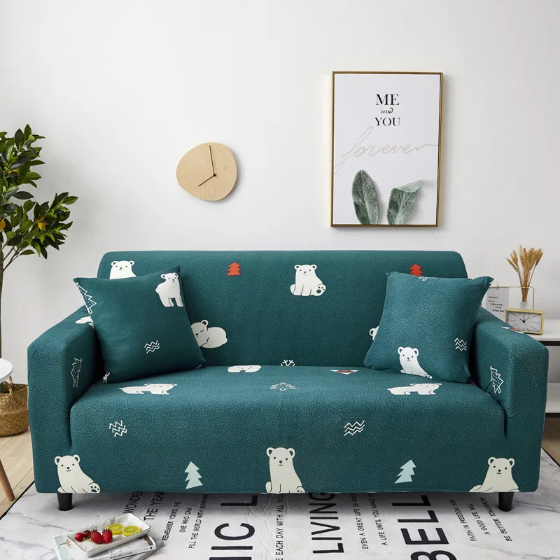 

PY 40 Sofa Covers Full Cover Polyester Stretch Sofa Towel Furniture Protector Autumn Winter 1/2/3/4-seater30