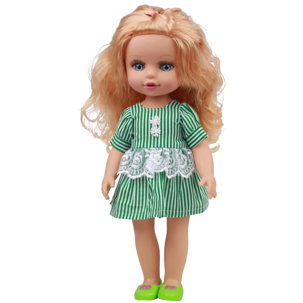 35cm Baby Doll Full Body Vinyl Princess Dolls Reborn Babies Toys Lifelike 14 inch Girl Birthday Gift | Игрушки и хобби