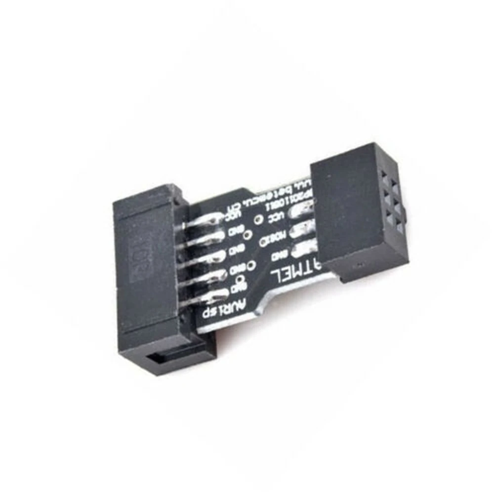 1 шт. 10Pin в 6PiN конвертировать стандартный 10 Pin 6 адаптер плата для ATMEL STK500 AVRISP USBASP ISP