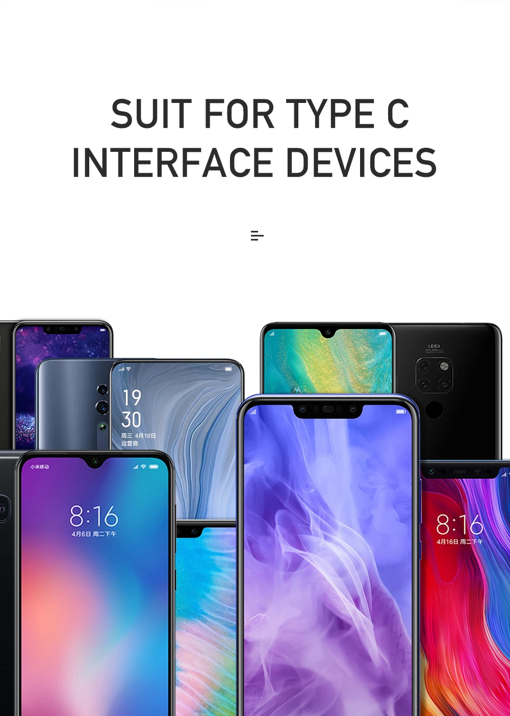Mcdodo usb type C кабель с держателем для телефона быстрое зарядное устройство 4,0 Быстрая зарядка для Xiaomi huawei samsung кабель USB C данных локтевой кабель