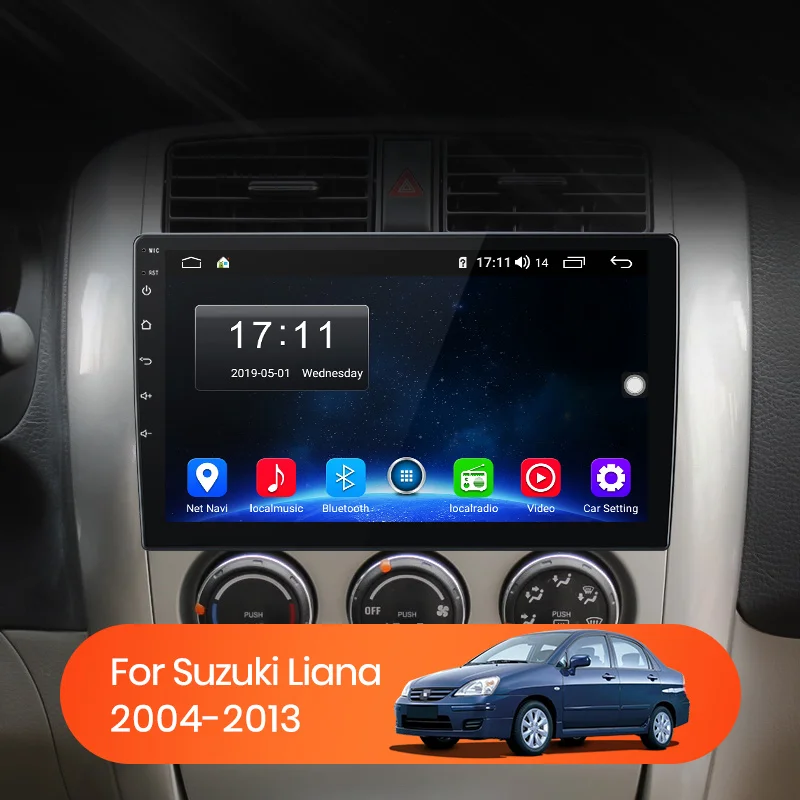 Автомагнитола AWESAFE PX9 для Suzuki Liana мультимедийный видеоплеер с радио и GPS
