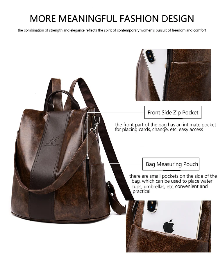 Женская сумка Mochila Masculina, Большая вместительная сумка через плечо, Модный повседневный рюкзак высокого качества, Женская многофункциональная сумка