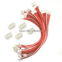 30cm 24awg 5p double end xh 2 54mm 5 pin battery connector plug female male with wire