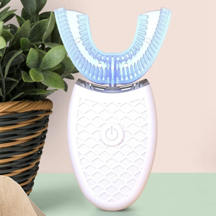 Беспроводная Автоматическая 360 градусов электрическая звуковая зубная щетка для