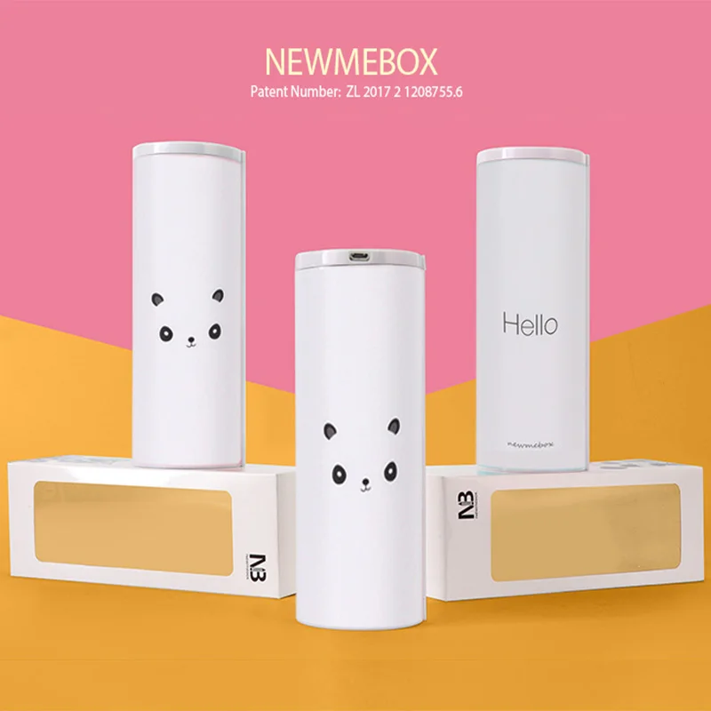 NBX Hello Panda белый простой Аниме Чехол карандаш голографический минимализм рулон
