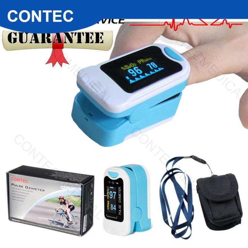 CMS50NA OLED FDA CONTEC кончик пальца Пульсоксиметр измеритель кислорода в крови SpO2 пульсометр