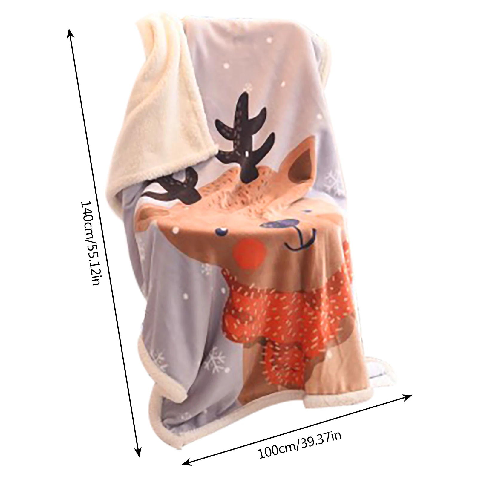 

Cartoon Blanket Flannel Blanket Double Thickened Soft Blanket Printed Lamb Wool For Baby Children 17 Styles