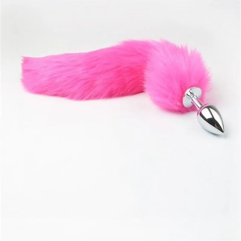 Анальный фаллоимитатор для женщин игрушки взрослых лисий хвост Анальная пробка