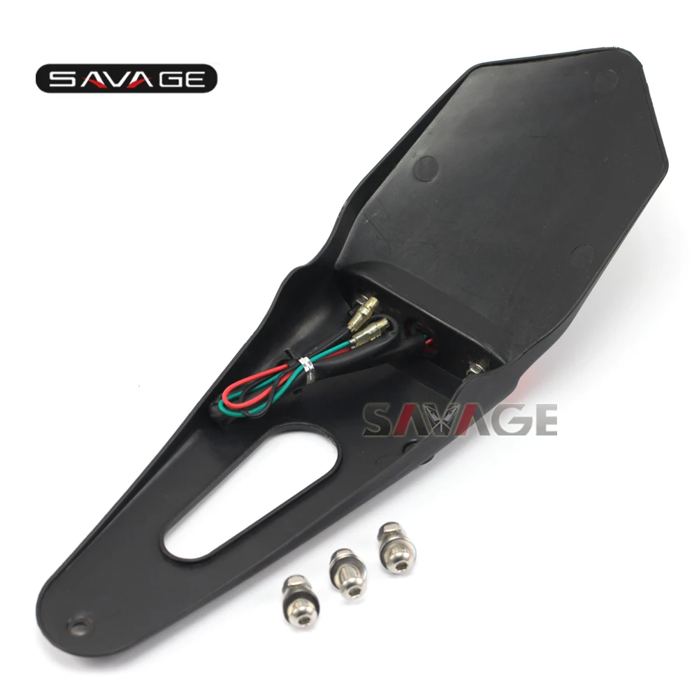 Мотоцикл Байк заднее крыло расширение пластины светодиодные задние фонари для KTM