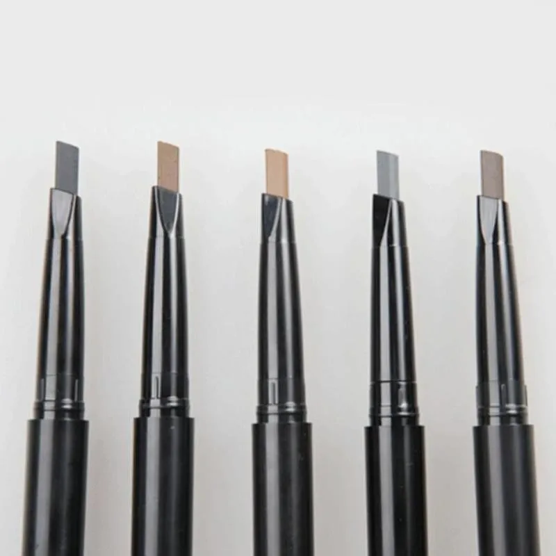 

Natural Eyebrow Pencil With Brush Waterproof Easy To Color Makeup Eyebrow Eyebrow Dry Quick Long Pen Natural Lasting T6J5