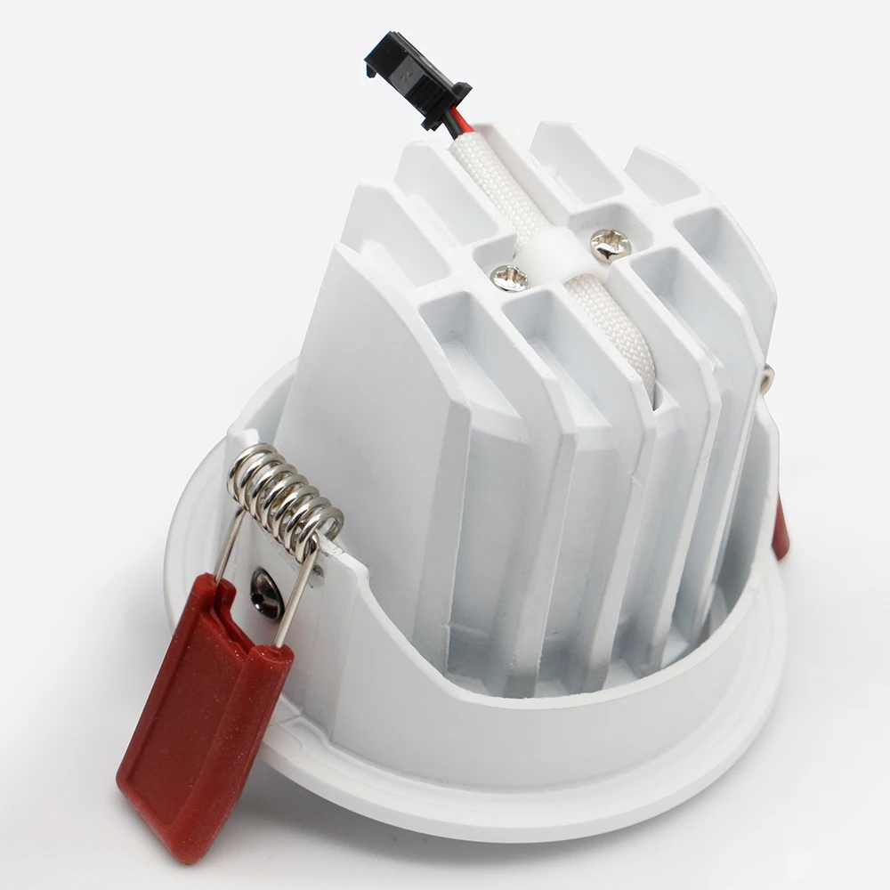 DBF-Foco de techo empotrado LED antirreflejos, 7W, 12W, alto crisimo 90, para sala de estar, pasillo de casa, novedad de 2020