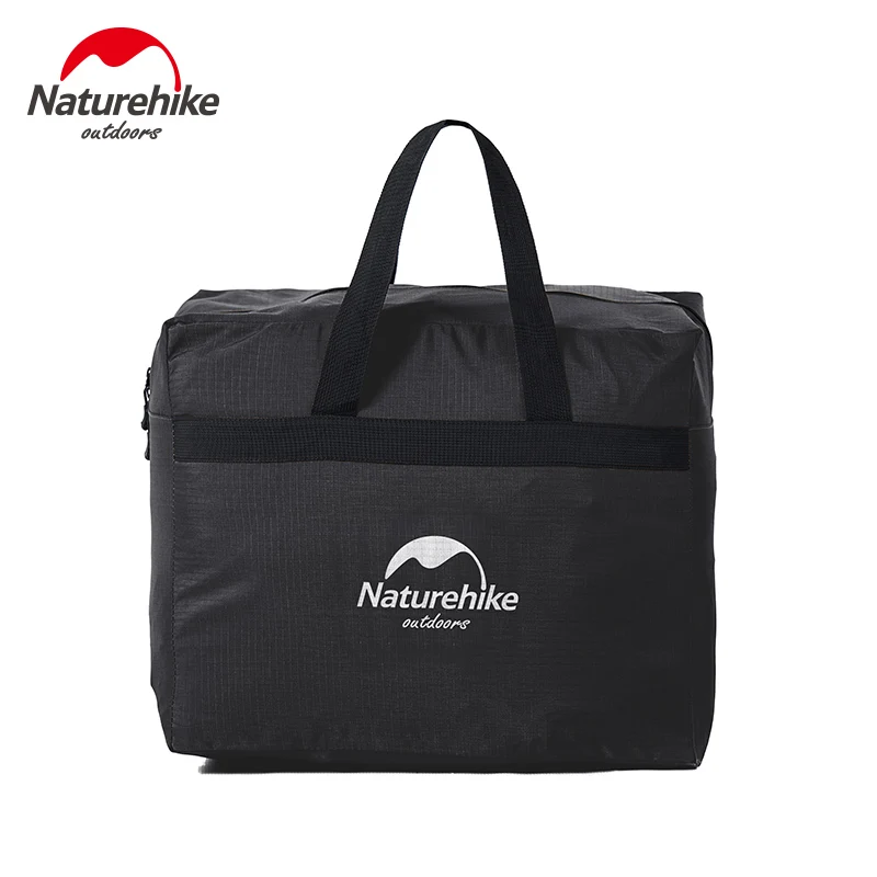 45L Black 100L Naturehike сверхлегкий очень большой вещевой мешок уличные прочные сумки складной вещевой мешок портативный для мужчин женщин путешествия Кемпинг - Цвет: 45L Black