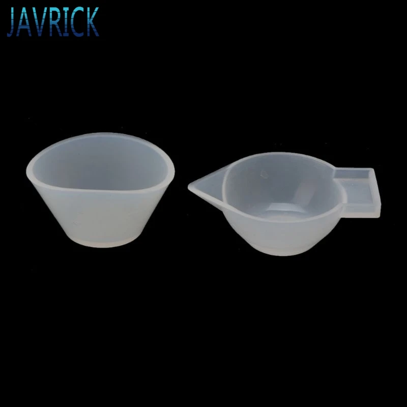 12 шт. Силиконовые Измерительные Чашки для смешивания УФ-полимерная форма набор