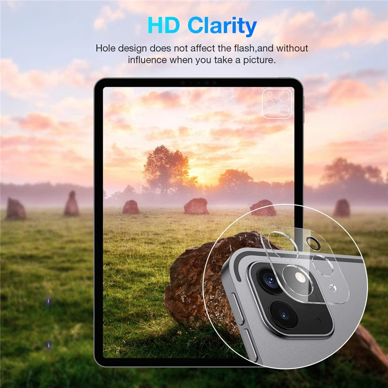 Защитное стекло для объектива камеры 3 шт. чехол планшета Apple IPad Pro 11 12 9 дюйма 2021 2020