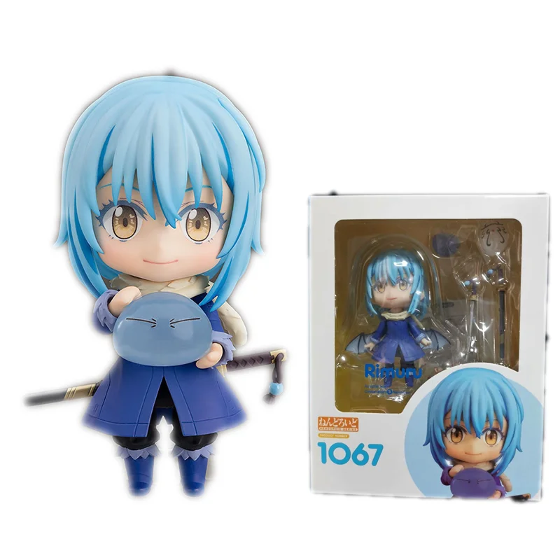 

Фигурка аниме Rimuru Tempest в тот раз, когда я получил восстановление как слайм #1067 фигурка Figma из ПВХ игрушки куклы игрушки Q.Ver
