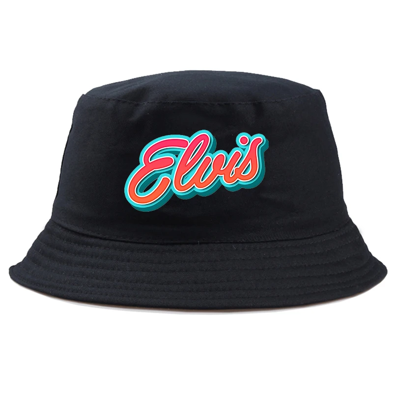 

Elvis Presley Fans Fisherman Hat Duck Hat Print Outdoor Sun Hat Sport Baseball Cap Bucket Hats Summer Panama Men Women Caps