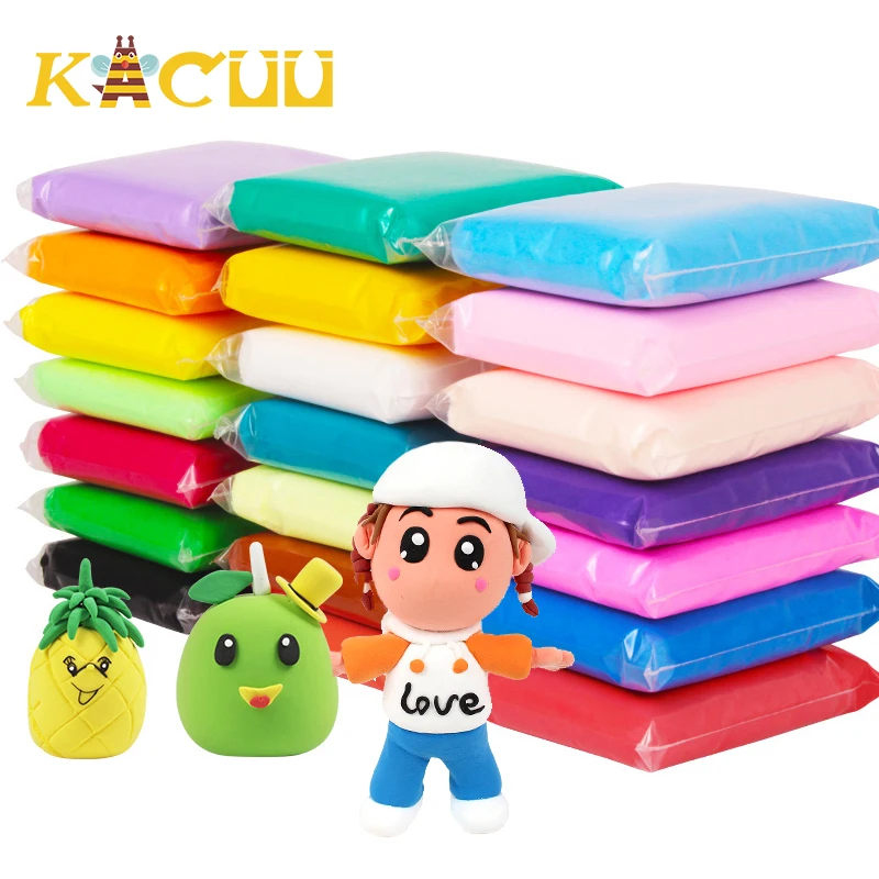 

Colorful Cloud Fluffy Plasticine Clay 12/24/36 Colors Soft Creative Playdough Clay Intelligent Plasticine Toys Children DIY Gift