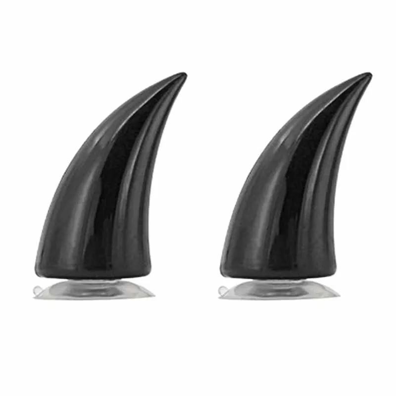 Прямая поставка 1 Пара мотоциклетный шлем рог с присоской для мотокросса