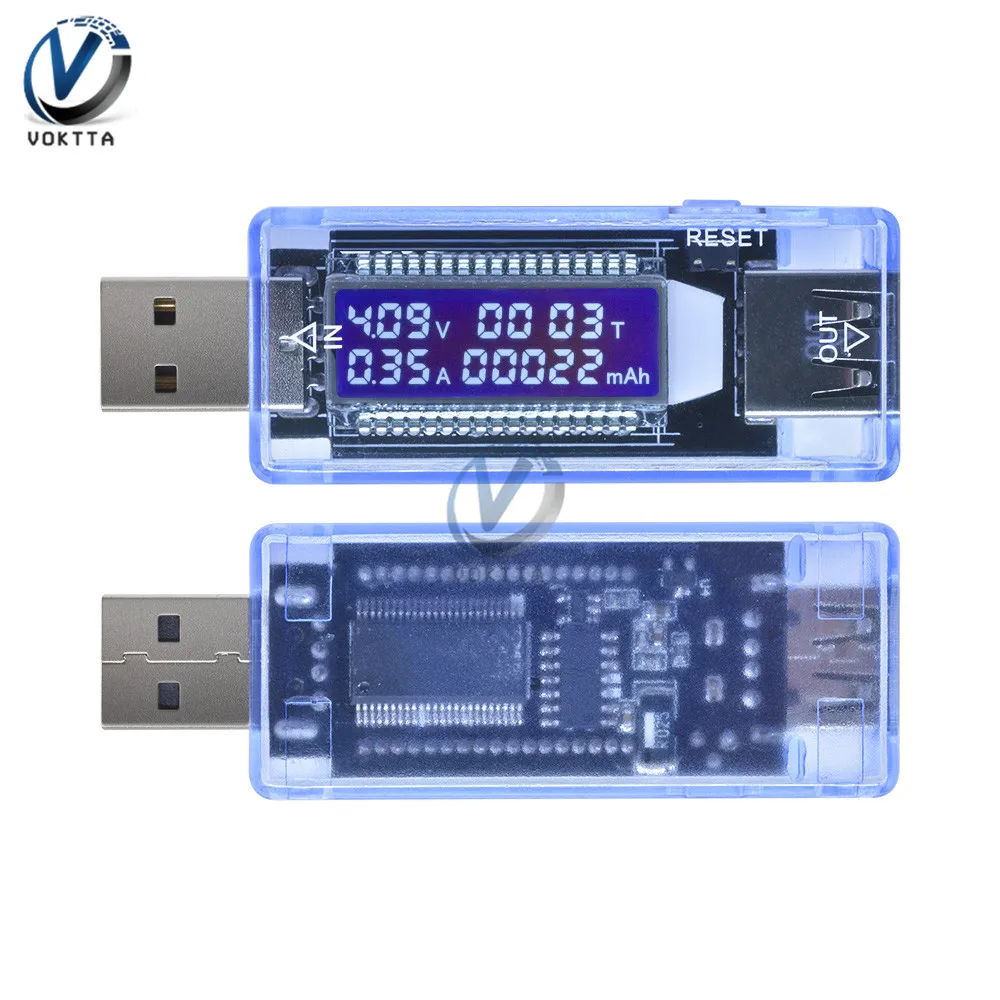 USB тест er 3,5-7 V 0-3A вольтметр измеритель напряжения тока ЖК-цифровой тест er power Bank зарядное устройство тест емкости USB доктор
