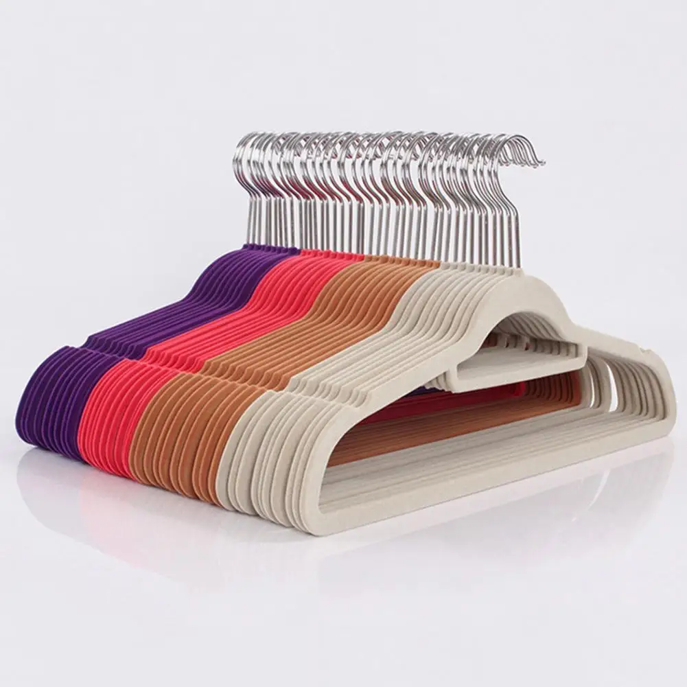 

10Pcs Children Adult Clothes Hanger Clothes Drying Rack Non-slip Plastic Shirt Hook Hangers Coat Hanger Clothes Accessories Rack