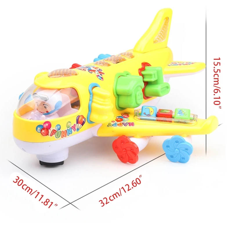

My First Flying Toy Model Children's Toy Intellectual Flying Toy Model music/light/sound is suitable for Children Boys Girls