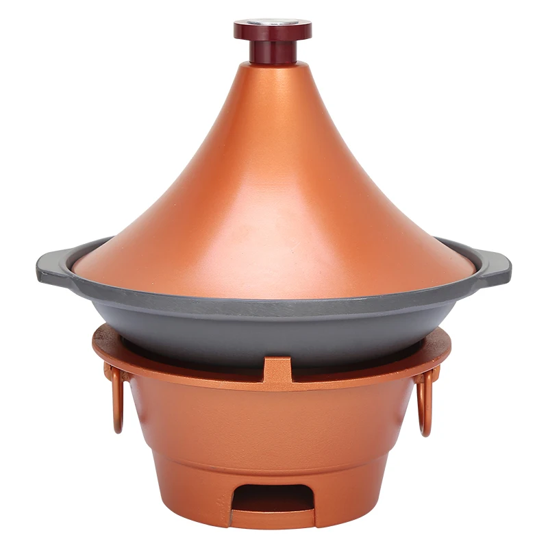 Японский стиль алюминиевый сплав банки тушенки purplesand марокканский Tajine кастрюля