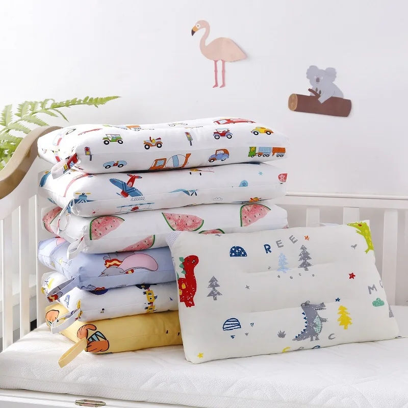 Маленькая детская подушка с динозавром милая Подушка мультяшным принтом для