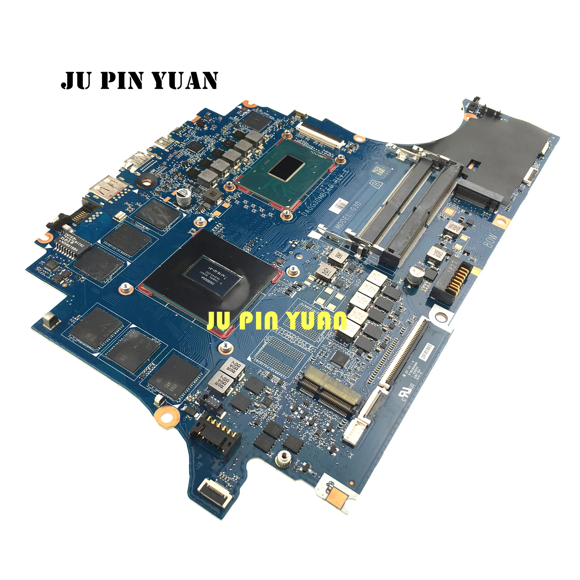 

For HP Laptop OMEN 15-DC 15T-DC Mainboard L24335-601 L24335-001 DA0G3DMBCE0 G3D With SR3YY i7-8750H GTX1060 6G Fully Tested OK