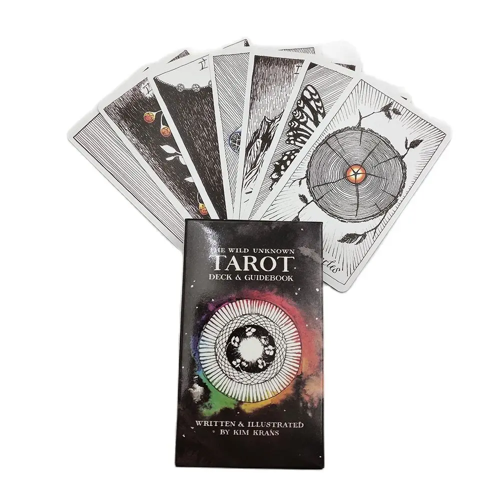 

The Wild Unknown Tarot Deck Witch Divination Prophecy Fortune-telling Card English Version Friend Party Entertainment Board Game