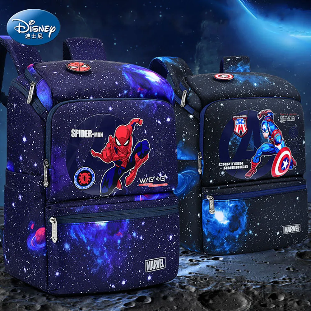 

Disney School Bag Super Hero Pattern Elementary School Student Girl Boy Child School Backpack 2021 New Men's Backpack