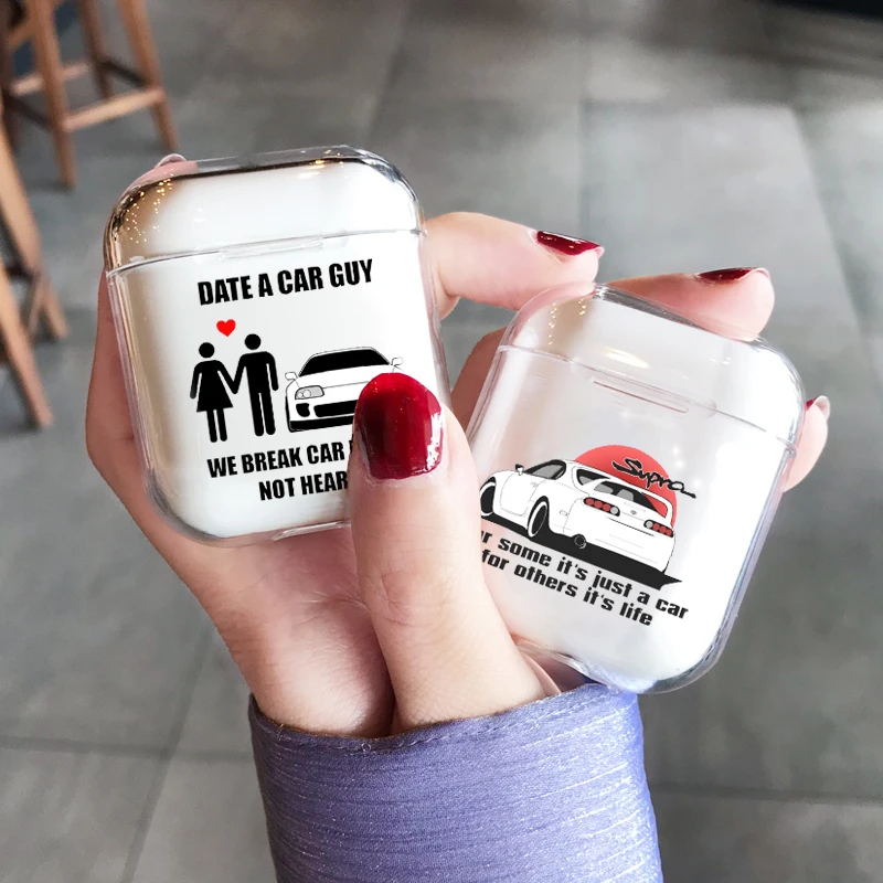 Стикер Bomb Eat Sleep JDM Роскошный чехол из мягкого ТПУ силиконовый прозрачный airpods для