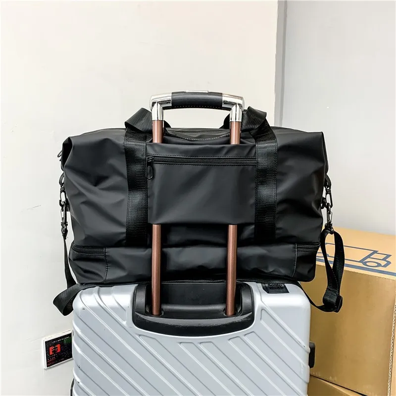 Free Shipping Travel Handbag Outdoor Excursion Business Luggage Bag Dry and Wet Separation Sports Fitness  Shoe