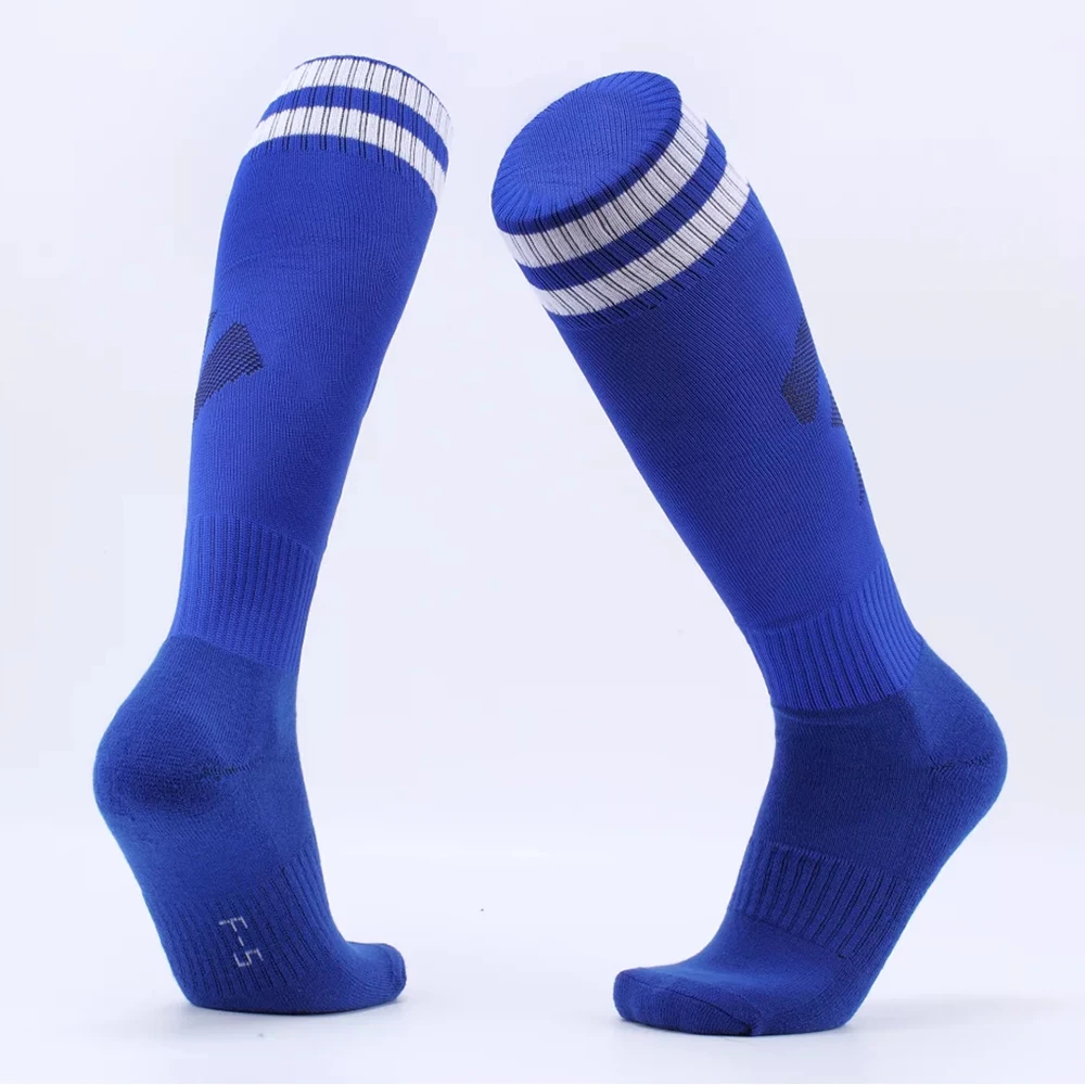 Детские футбольные носки футбольный носок для мальчиков Гольфы выше колена