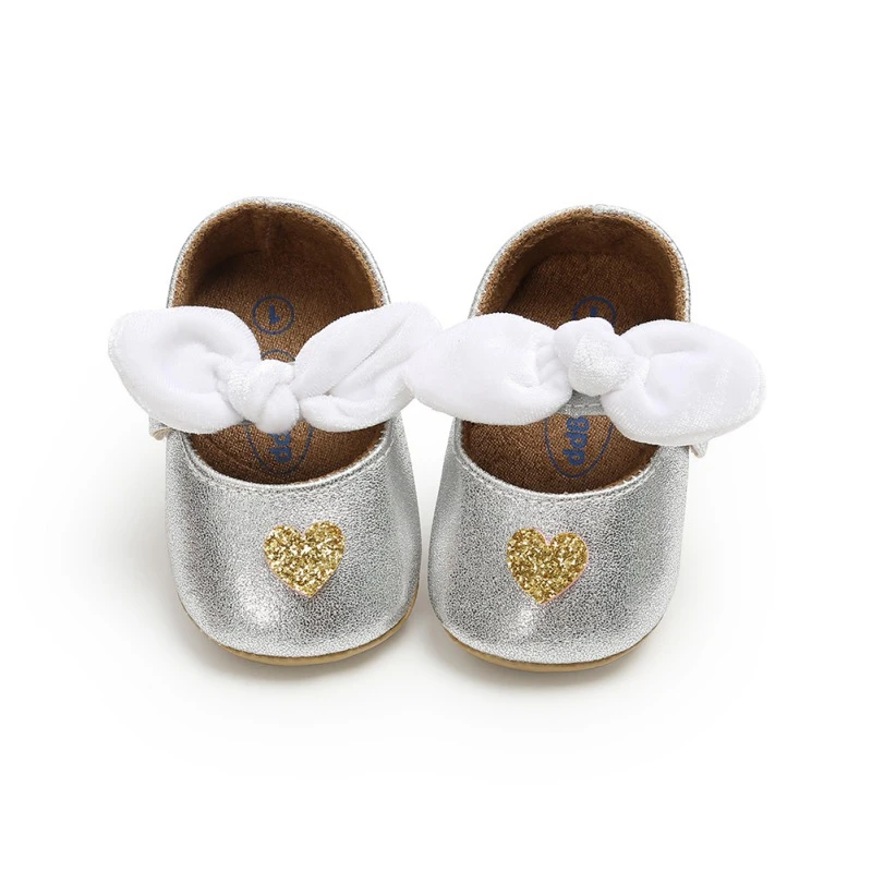 

PU Baby Shoes Infant first walkers Bow soft soled Newborn Bebe Girls Sneaker Prewalker baby moccasins new year gift