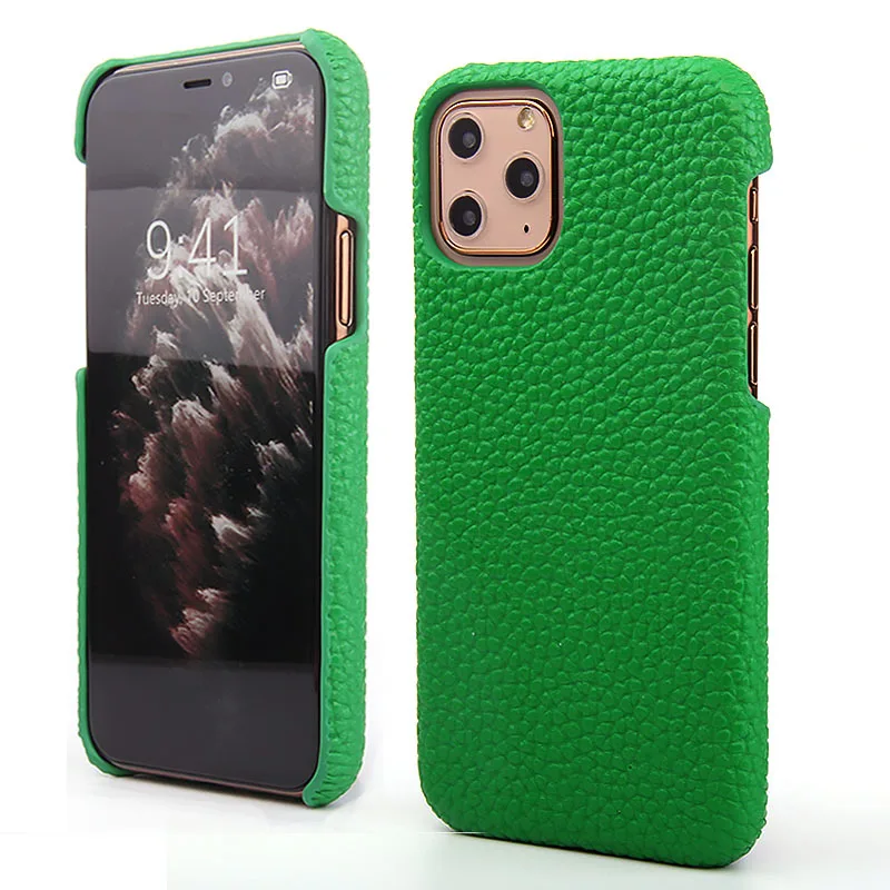 Чехол из 100% натуральной воловьей кожи для iPhone 7 8 Plus X XR XS 11 12 Pro Max Mini SE по оптовой