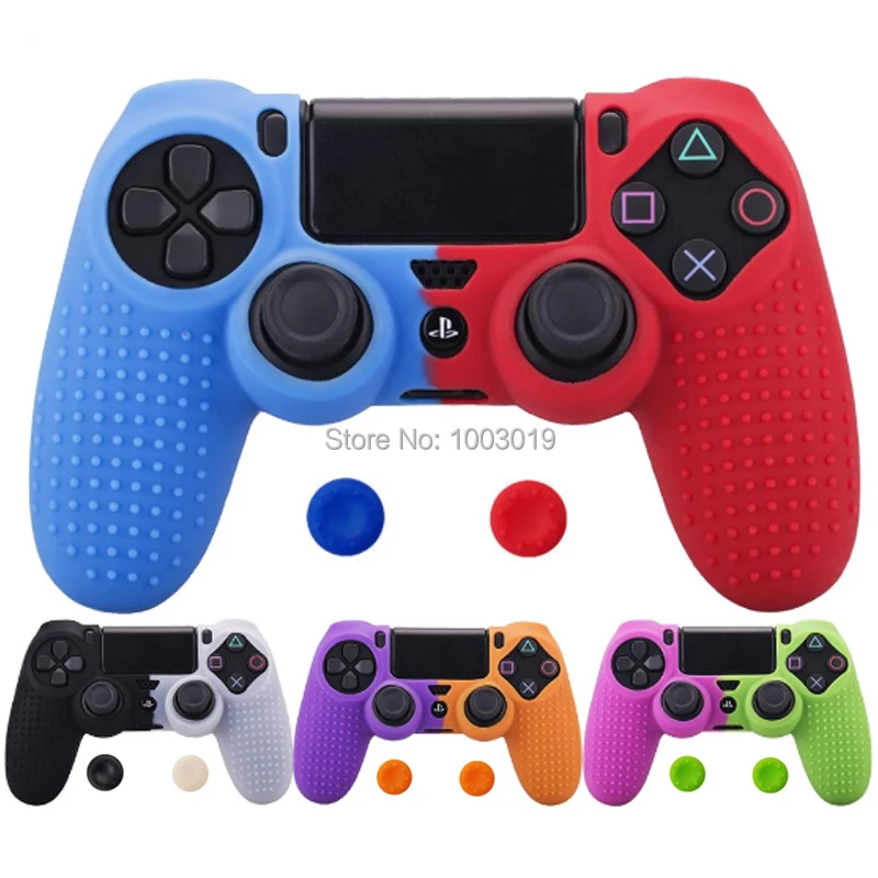 Новый силиконовый чехол Обложка для Sony PlayStation 4 PS4 Pro Slim Controller защитный джойстика с