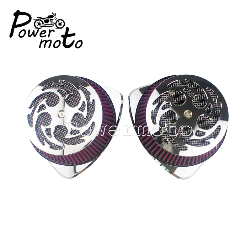 XXX большой 2 шт воздушный фильтр Впускной двойной комплект для Suzuki Boulevard M109R VZR1800 BOSS