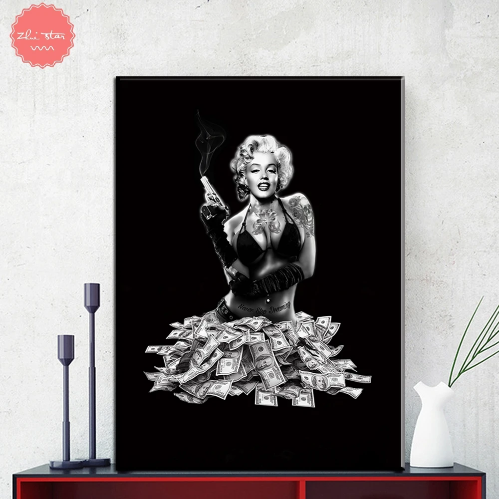 Алмазная вышивка Мэрилин Монро на алмазной живописи картина крестиком Мозаика