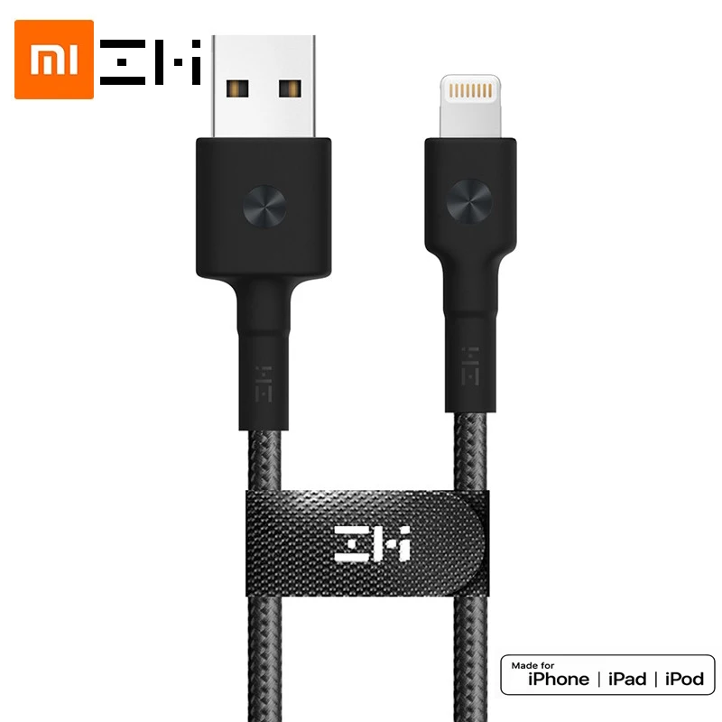 Оригинальный зми MFi usb Кабель зарядного устройства для iPhone 12 11 xs xr 8 7 6 5s Apple iPad