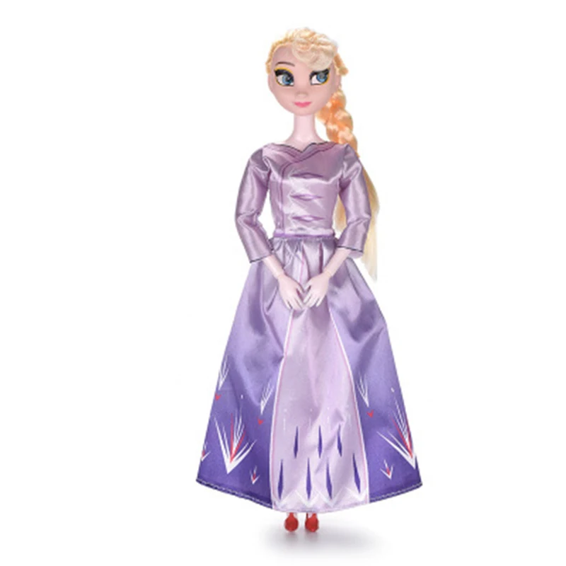 New Disney Frozen 2 Anna Elsa doll 11 Inch Fashion Moveable Joints Big Doll Girls Birthday Christmas Gifts Toys For Children|Игровые