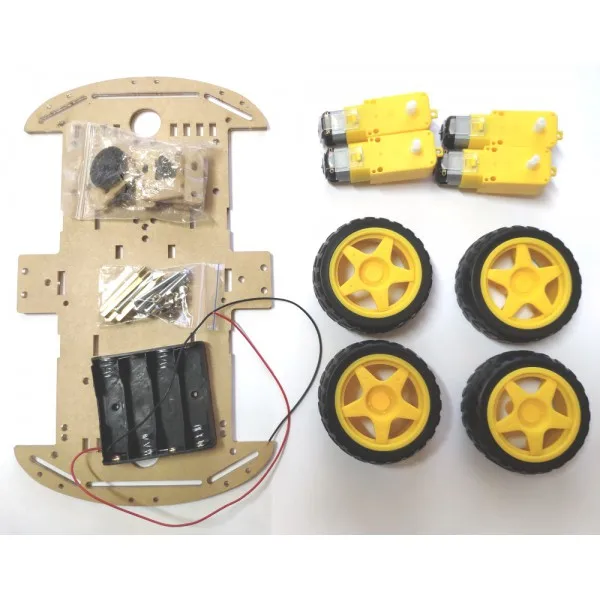Платформа для робота Arduino 4WD (машина) | Электроника