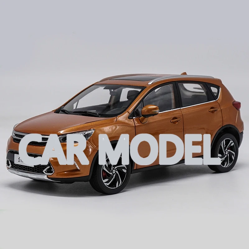 1:18 весы игрушечные машинки из сплава DONGFENG FENGSHEN AX5 модель автомобиля SUV детские