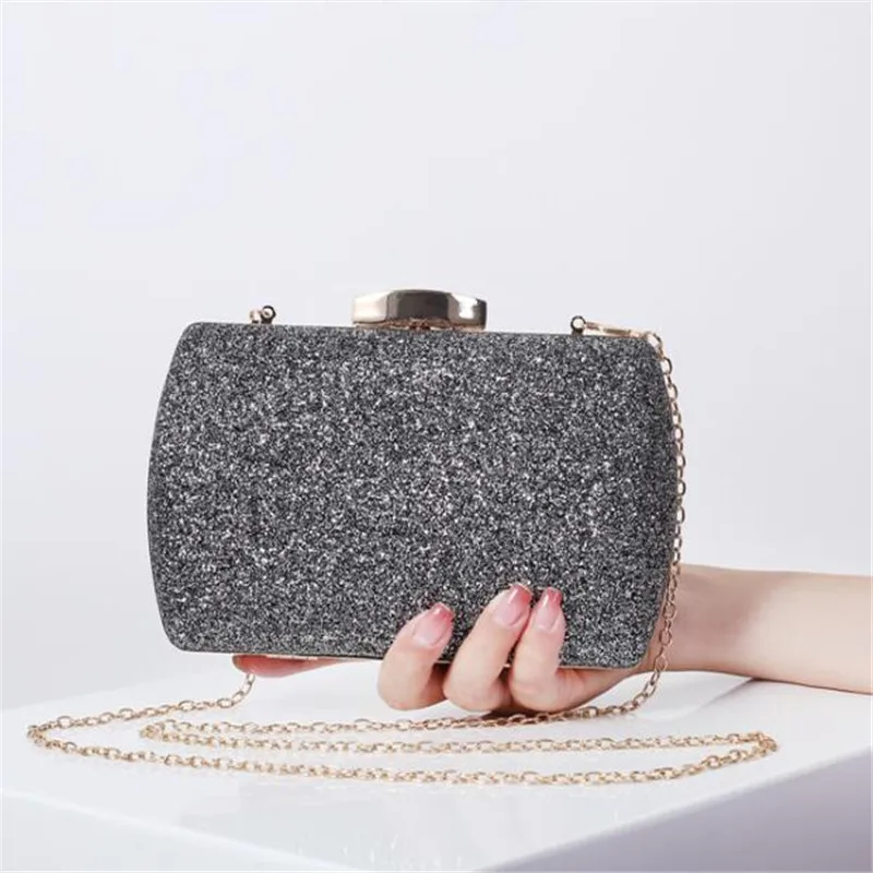 Bling Evening Clutch Bags Single Side Sequins Bags For Women 2022 Fashion Crossbody Bags For Women Wallets Shoulder Bag LXG 13