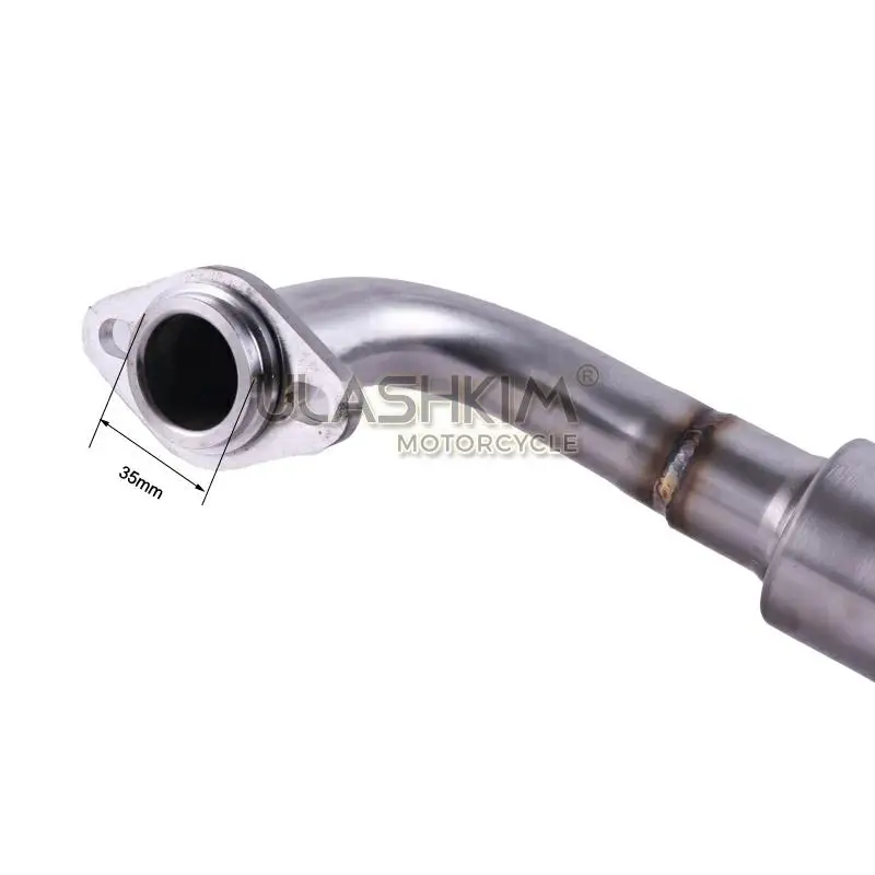 

For YAMAHA NMAX 155 NMAX155 NMAX 125 NMAX125 2015-2017 Motorcycle Exhaust Slip On Full System Modified Front Middle Link Pipe